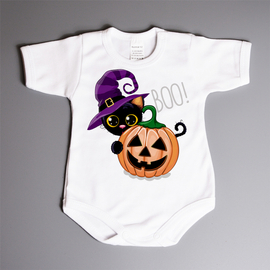 BOO! - body niemowlęce na halloween