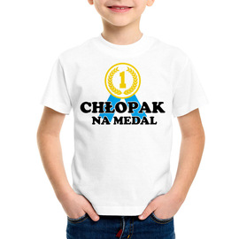 Chłopak na medal - koszulka dziecięca