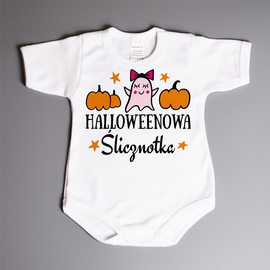 Halloweenowa ślicznotka - body niemowlęce
