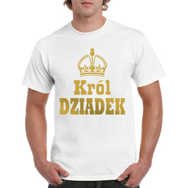 Król DZIADEK - koszulka męska