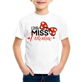 Little Miss Valentine - koszulka dziecięca