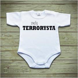 Mały terrorysta - body niemowlęce