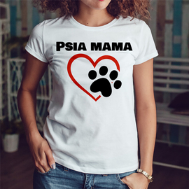 Psia mama - koszulka damska