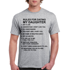 RULES FOR DATING MY DAUGHTER