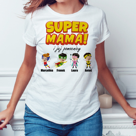 Super Mama - koszulka damska
