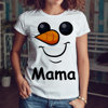 Mama bałwan - koszulka damska